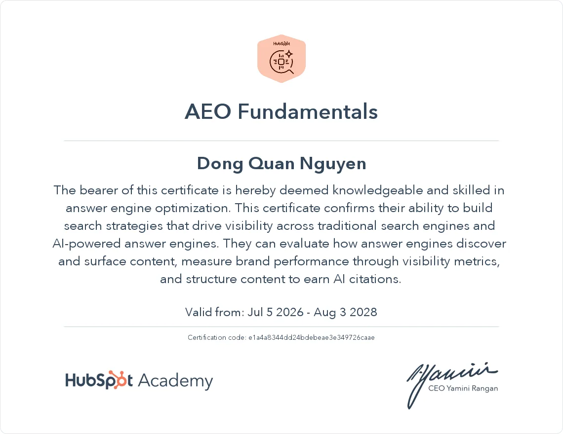AEO Fundamentals
